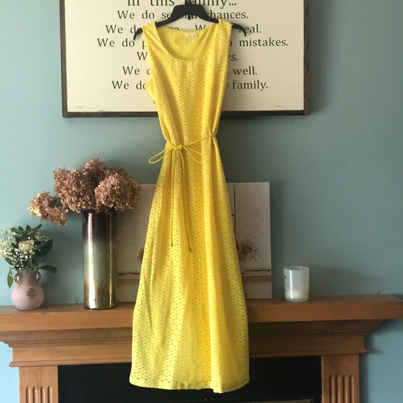 Tacera Dresses & Skirts - Dandelion yellow maxi dress
